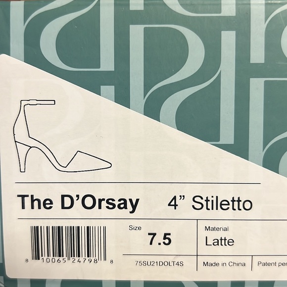 Pashion Footwear 'The D'orsay' Convertible 4" Heel to Flat Shoes US size 7.5 - Picture 6 of 6